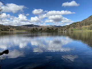 A view of Rydal Water in the Lake District