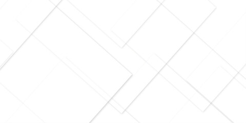 Abstract background with lines white color and vector with geometric design in illustration .soft shadow on neutral light whit textured background.3d architecture pattern design white paper texture 	
