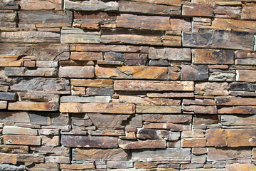 illustration d'une texture ici des pierres en relief de plusieurs couleurs 