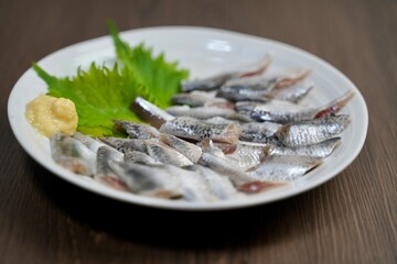 鰯の刺身