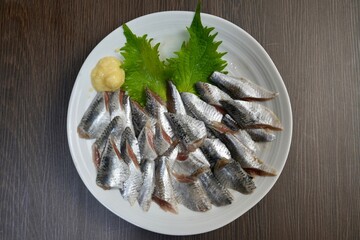 鰯の刺身