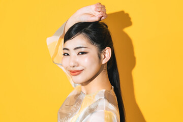 女性のファッションポートレート