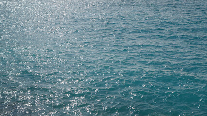 mediterranean sea azure color background