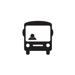 bus icon, travel for app web logo banner poster icon - SVG File
