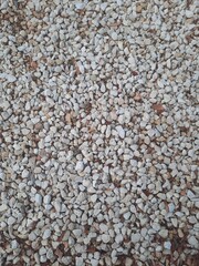 Small stones on the ground