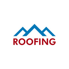 Housing and roofing logo for real estate purpose