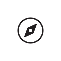 Compass icon for app web logo banner poster icon - SVG File
