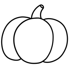 Pumpkin outline