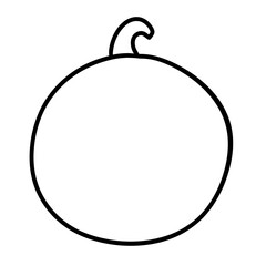 Pumpkin outline