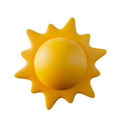 sun icon, 3d rendering - 593272040
