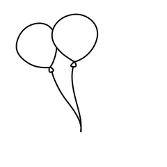 balloon outline
