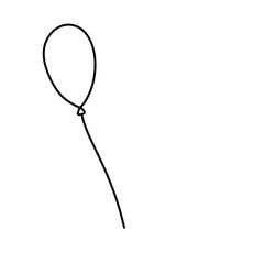 balloon outline
