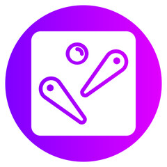 pinball gradient icon