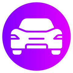 sport car gradient icon