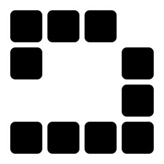 tetris glyph icon