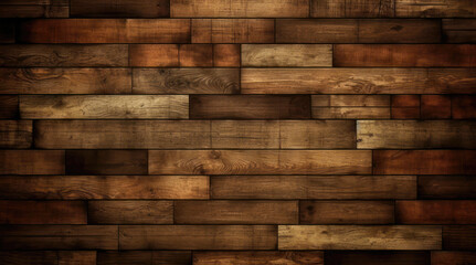 brown wood texture background, generative AI