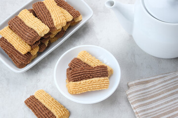 Kue Semprit, popular during Eid Al Fitr in Indonesia
