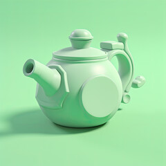 Softly Lit Isometric Porcelain Object: A Trending Modular Constructivism 
