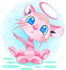 Cute mouse illustration