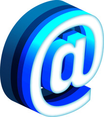 Isometric alphabet letters