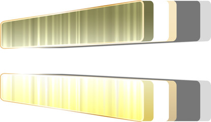 Obraz premium Luxury 3d alphabet letters