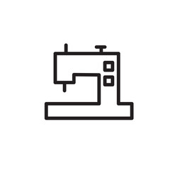 Clothing Home Machine Outline Icon