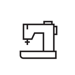 Machine Multimedia Sewing Outline Icon