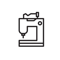 Machine Metal Needle Outline Icon