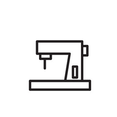 Machine Products Sewing Outline Icon