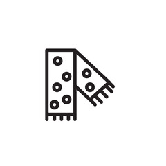 Sewing Tailor Textiles Outline Icon
