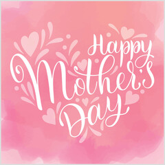Mother's Day Celebration T shirt Vector Design. Fashion Vector Print Design You Can Decorate With Glitter, Rhinestone For Happy Mother's Day Greeting Card or Mother's Day T-Shirt