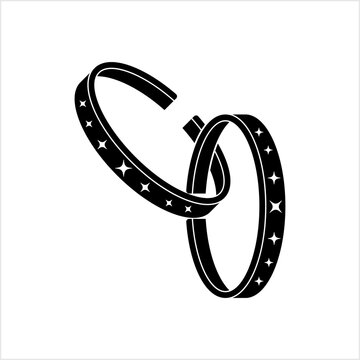 recommend clip art: Bangle Icon, Rigid Bracelet Jewelry Icon