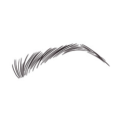 Black Elegant Arch Eyebrow