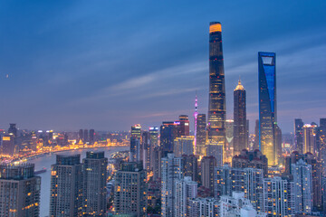 Shanghai Skyline, Lujiazui, Shanghai