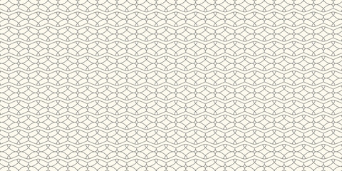 Seamless abstract monochrome floral pattern vector background.