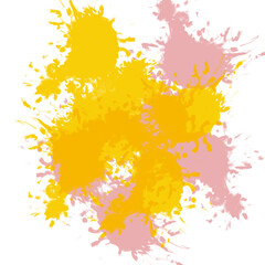 Abstract splatter color background. illustration