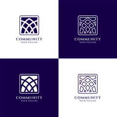 Community Building Logo Template