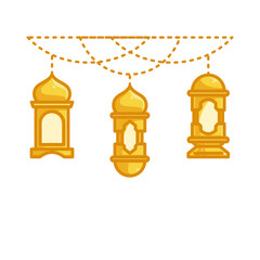 Obraz premium lantern islamic element