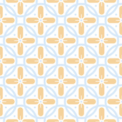 Fototapeta premium A seamless pattern with a flower design