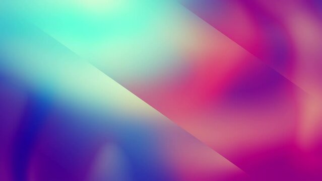 Loop motion design colorful gradient dynamic abstract background seamless waves animation 4K footage