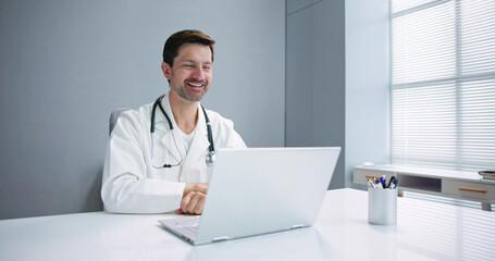 Doctor Video Conference Call