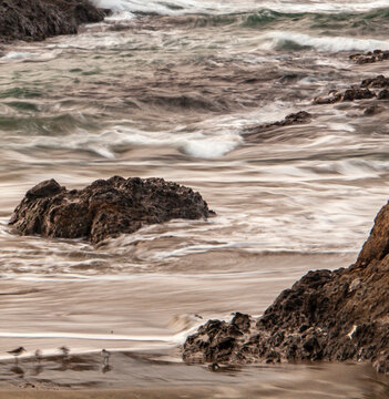 The Life and Motion of Glass Beach