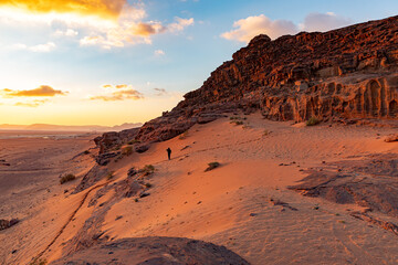 Fototapeta na wymiar Wadi Rum Desert, Jordan
