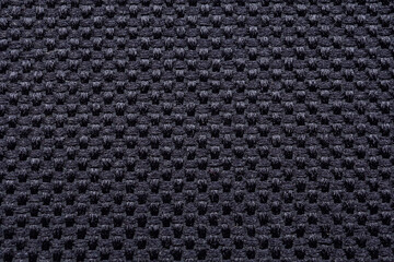 Black fabric texture pattern background