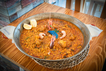 Arroz meloso de marisco