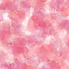 Fototapeta premium background,pink,watercolor,marble,gold,marble background
