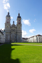 Fototapeta premium The Cathedral of Saint Gall Monastery, Switzerland 