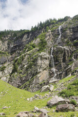 Fototapeta na wymiar Grossarl valley in the Austrian Alps, Austria 