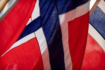 Norwegian flags May 17th 2022