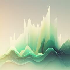 Green sound waves, Generative AI